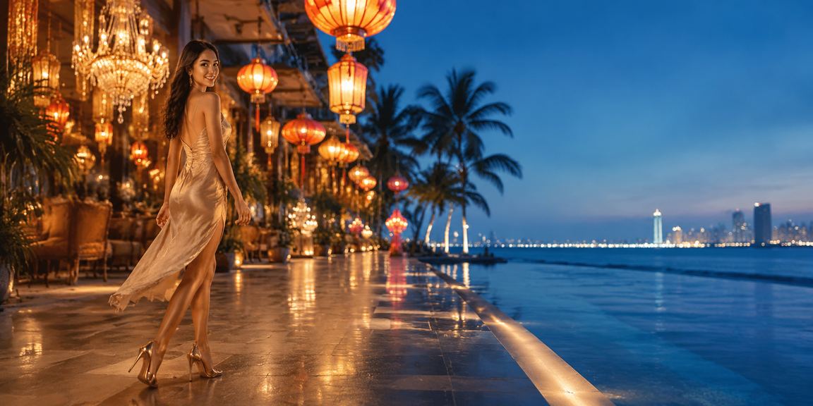 Khung cảnh giải trí casino sôi động về đêm tại Hồ Chí Minh