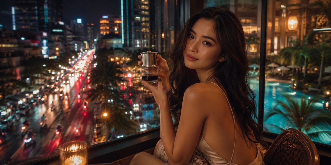 Màn hình đăng ký nhận thưởng thể thao trên điện thoại tại một quán cà phê TP. Hồ Chí Minh